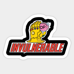 INVULNERABLE 2.0 Sticker